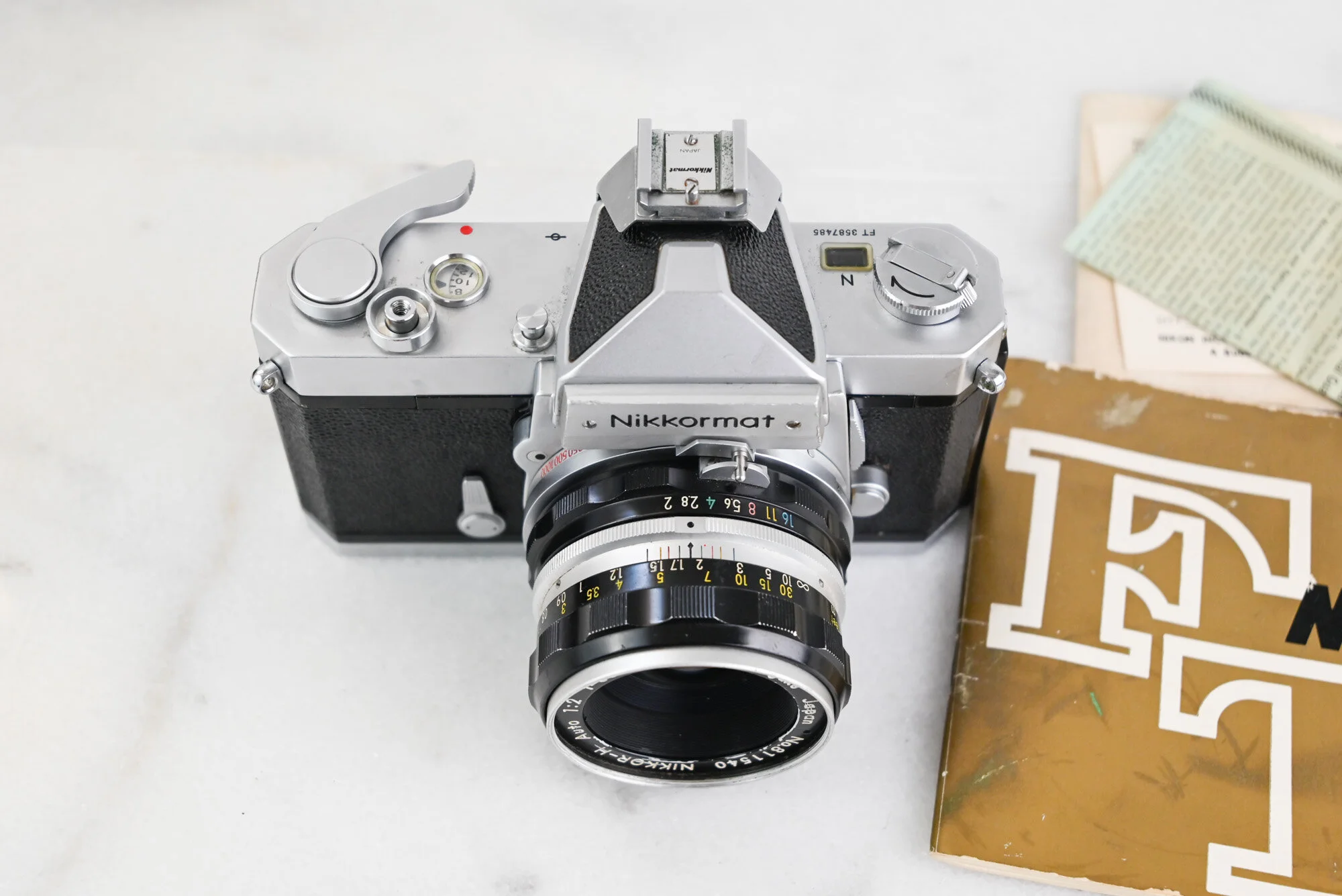 Nikon Nikomat FTN NIKKOR-H.C Ai改 50mm F2 ニコン 一眼レフ